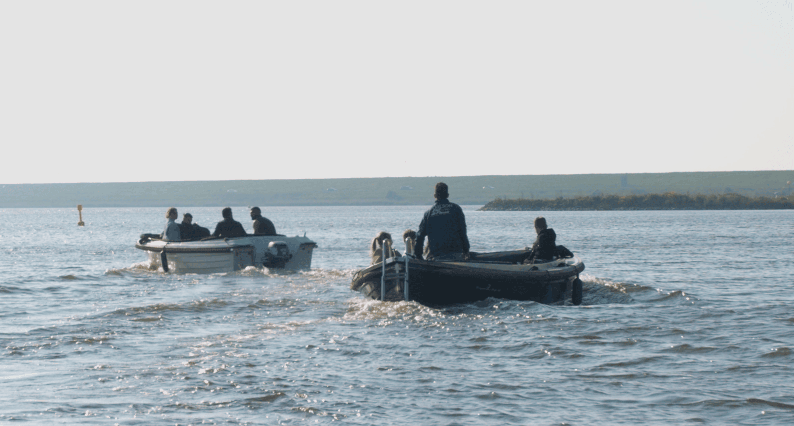 Verschillende prachtige sloepen om uit te kiezen