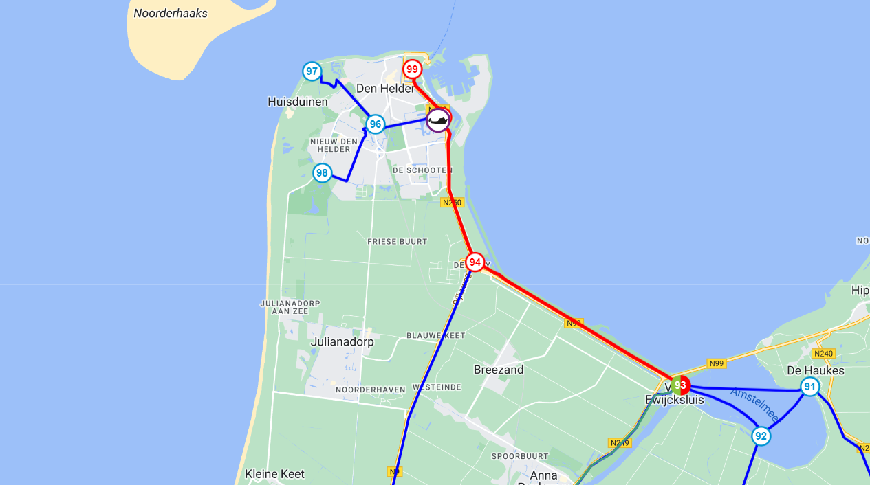 Verken de prachtige vaarroute door het pittoreske Den Helder